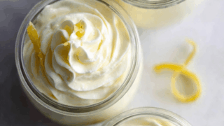 Easy Lemon Mousse