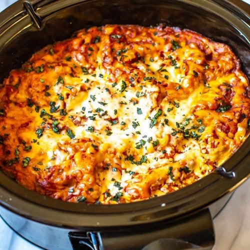 Easiest Ever Crockpot Lasagna Recipe