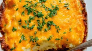 Chili Cheese Shepherds Pie