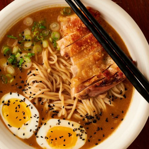 Curry chicken ramen