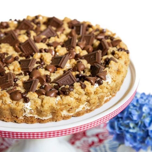 Easy S'Mores Shortbread Tart