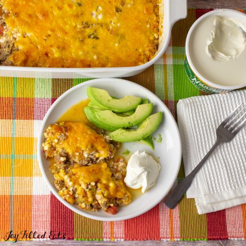 Keto Taco Casserole