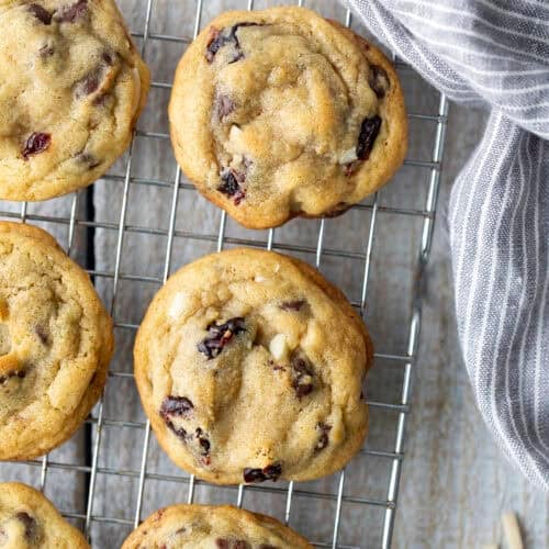 Cherry Almond Chocolate Chip Cookies