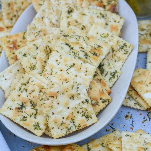 Dill Pickle Saltine Crackers