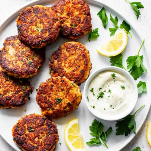 Salmon Cakes {Paleo, Whole30, Keto}