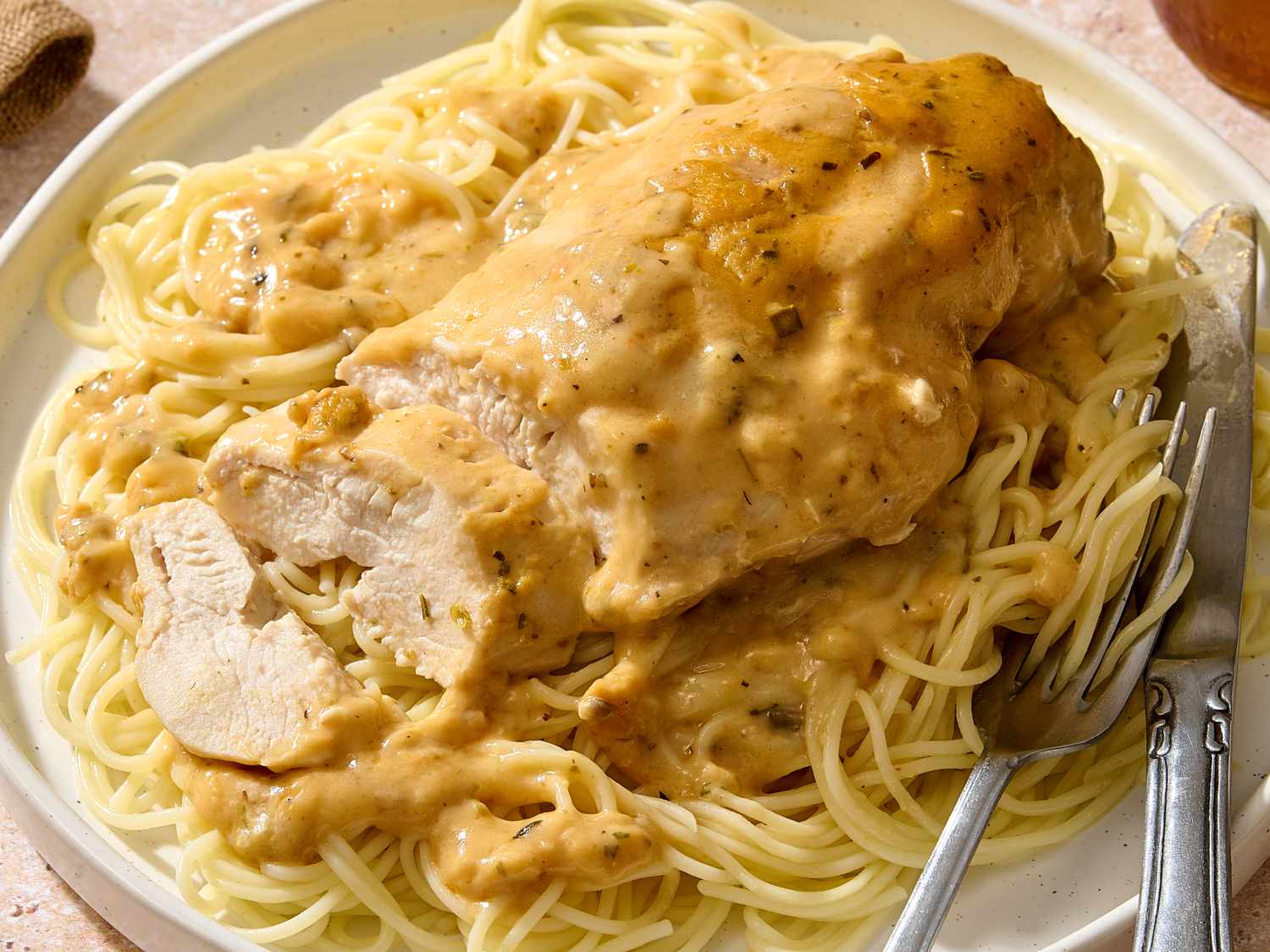 Angel Chicken Pasta