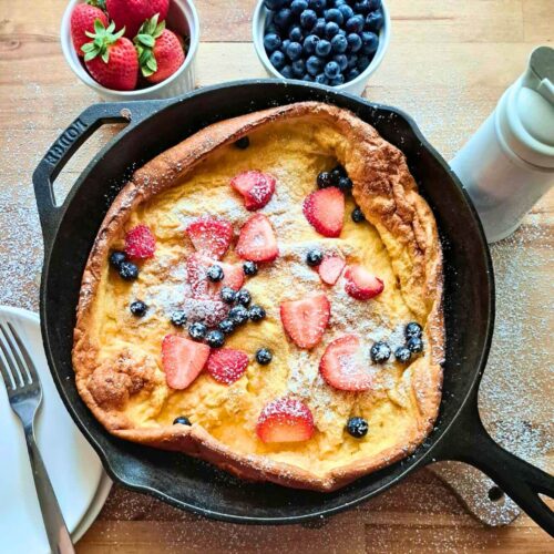 The Best Dutch Baby Pancake Made With Fresh Milled Flour