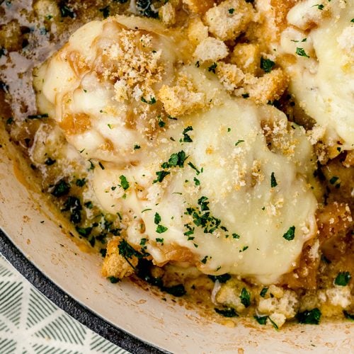 French Onion Chicken Bake