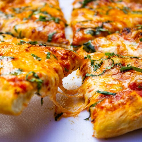 Cast Iron Skillet Pizza (With Store-Bought Dough)