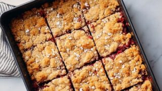Raspberry Coconut Bars Recipe
