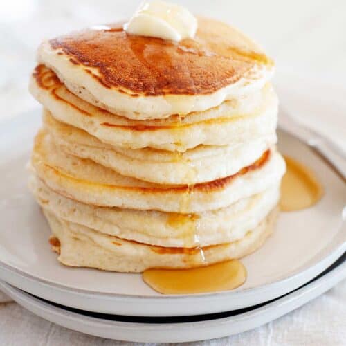 Fluffy Pancakes with Regular Yogurt