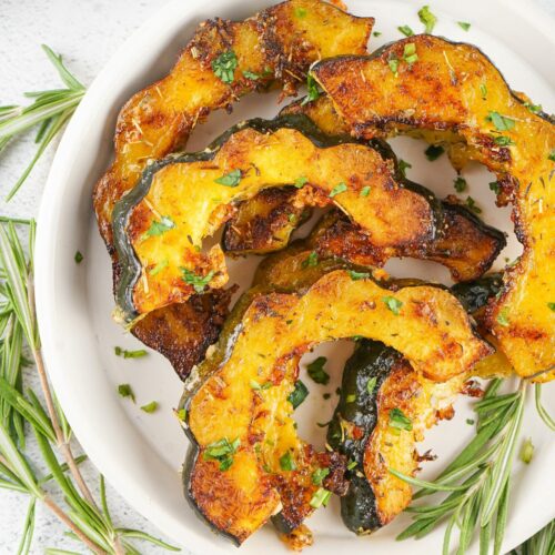 Roasted Acorn Squash Thanksgiving