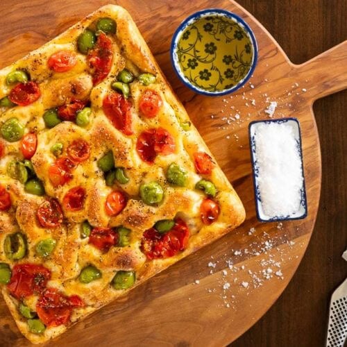 Milk Street's Tomato Olive Focaccia (The Ridiculously Easy Way!)