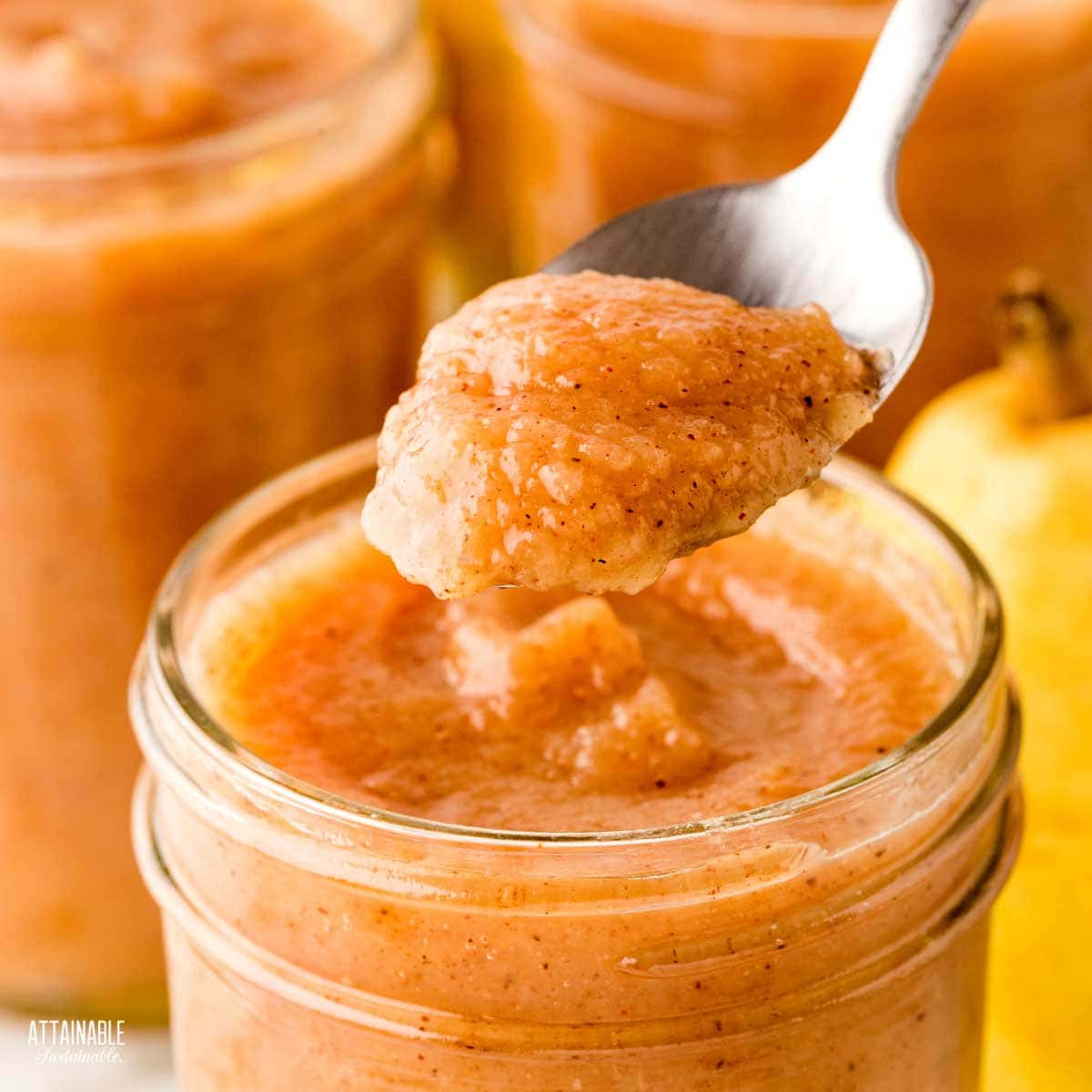Easy Pear Butter Recipe for Canning