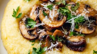 Creamy Mushroom Polenta Recipe