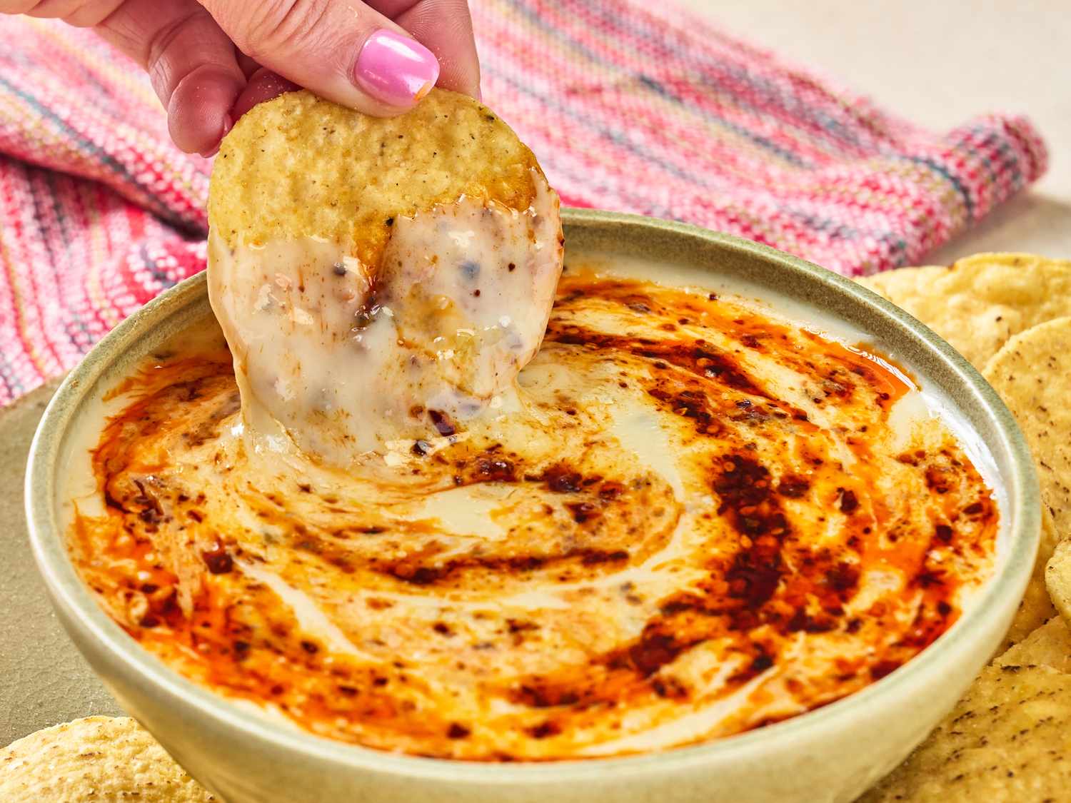 Chili Crunch Queso