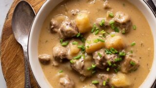 Creamy Steak and Potato Soup Recipe