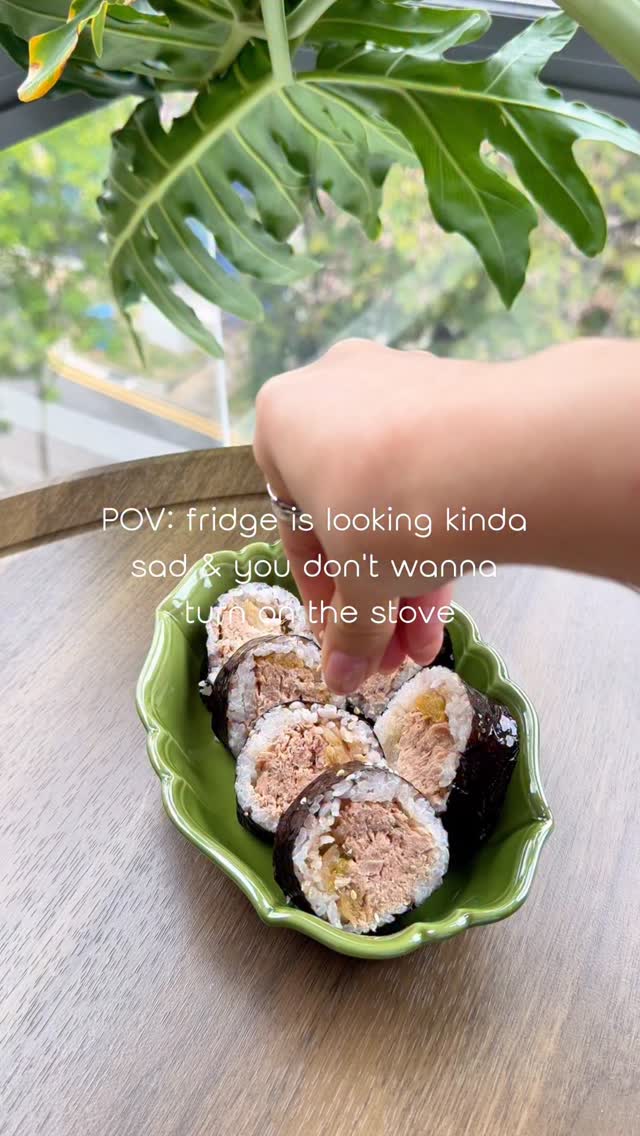 Kimchi Tuna Rice Balls